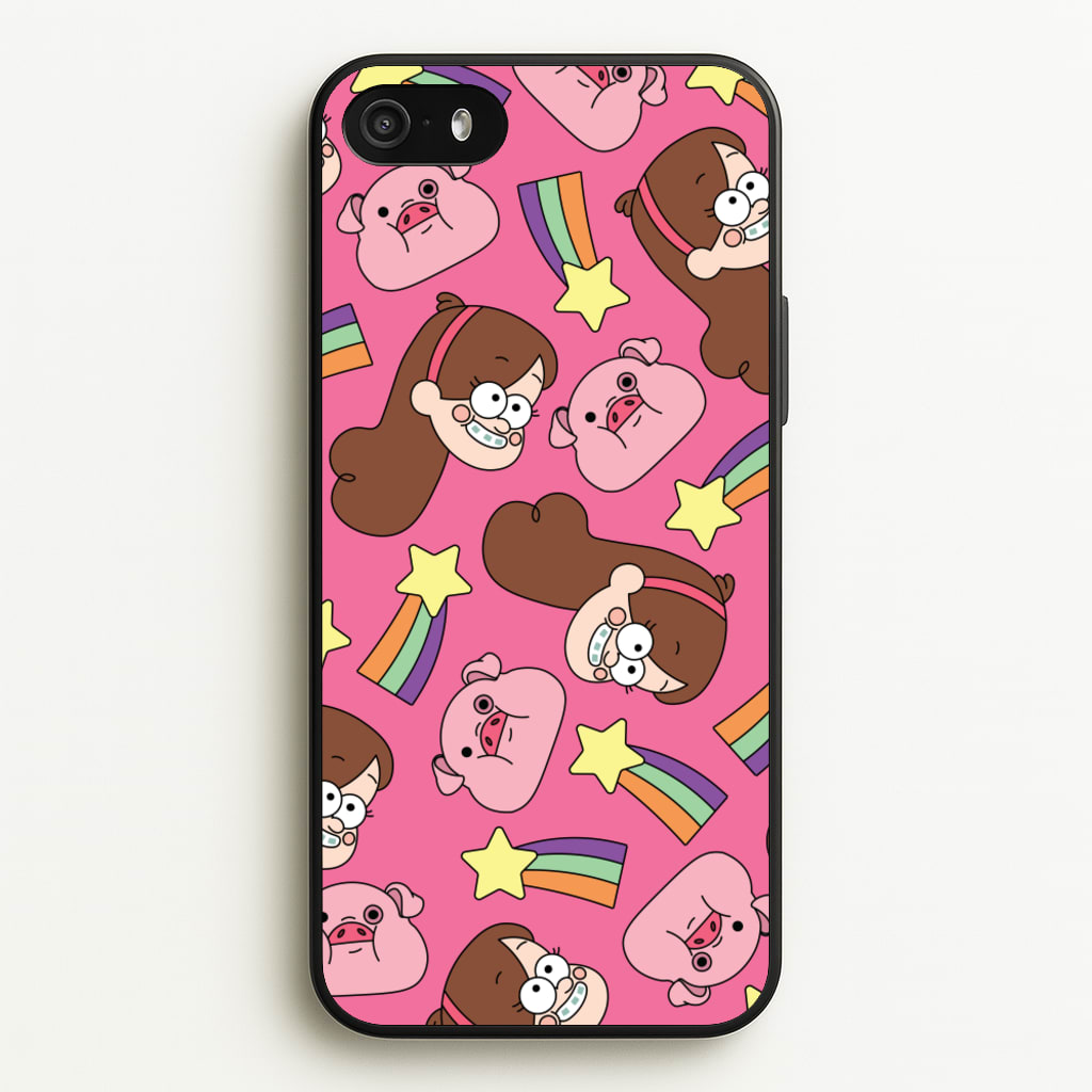 Mabel And Stars Pattern - Disney Phone Case for iPhone 5 / 5s / SE 2016