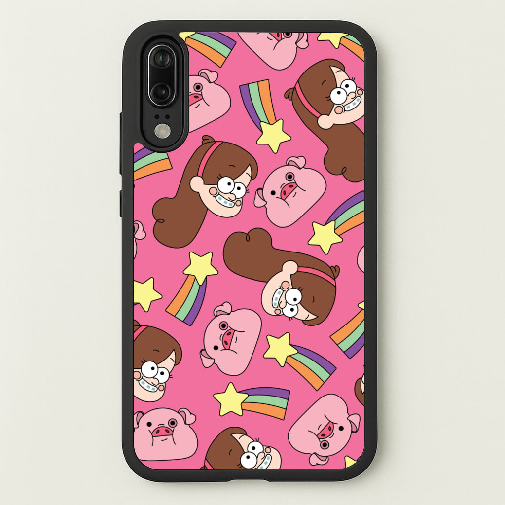 Mabel And Stars Pattern - Disney Phone Case for Huawei P20