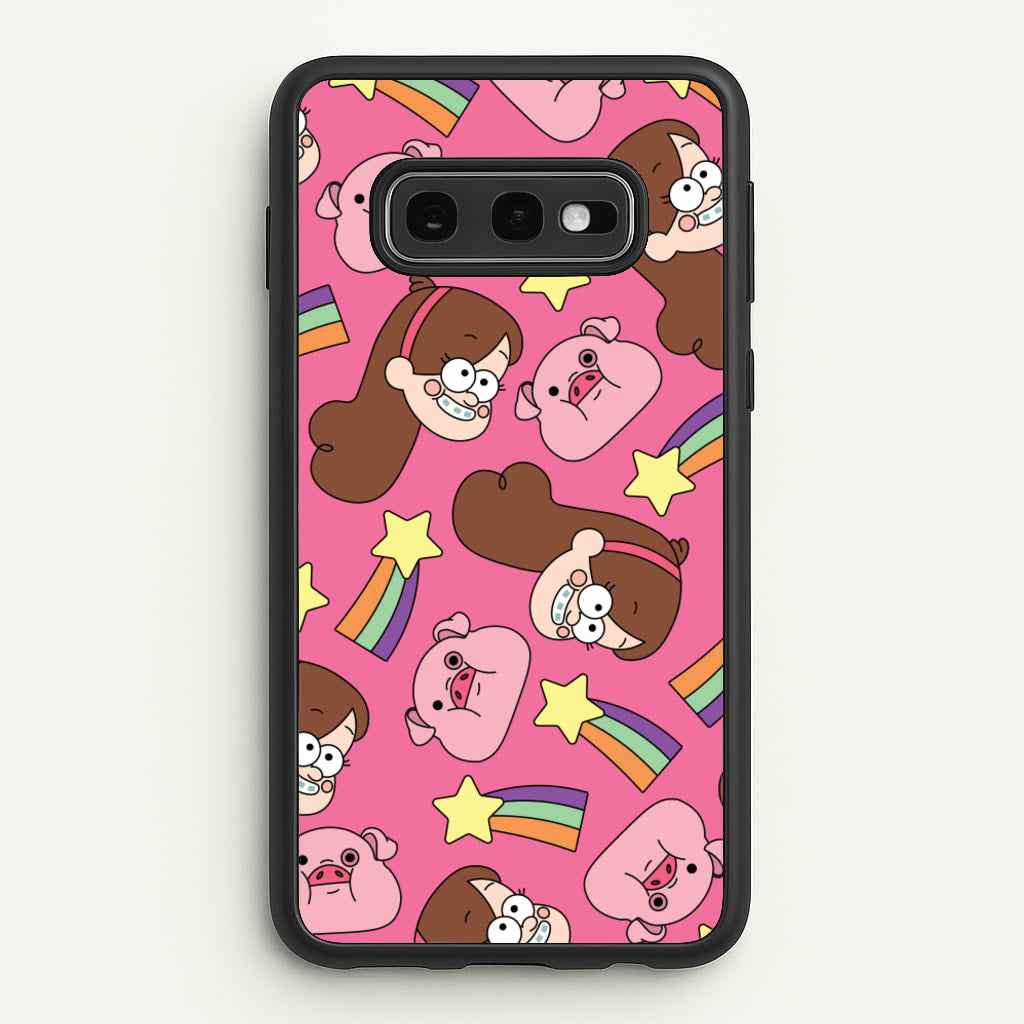 Mabel And Stars Pattern - Disney Phone Case for Galaxy S10e