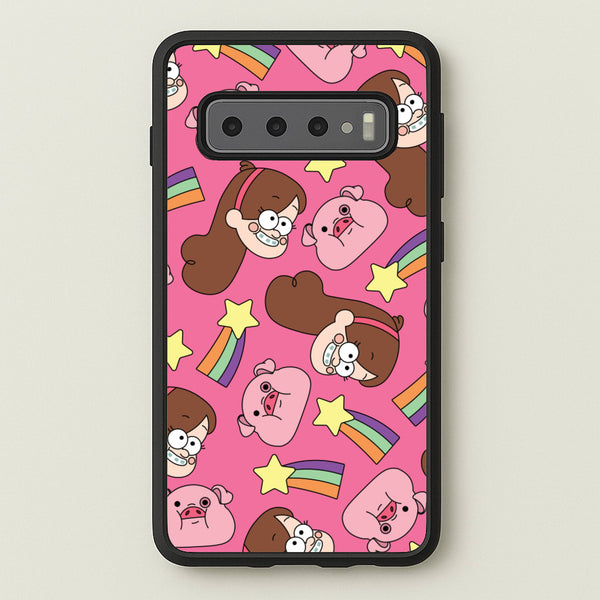 Mabel And Stars Pattern - Disney Phone Case for Galaxy S10
