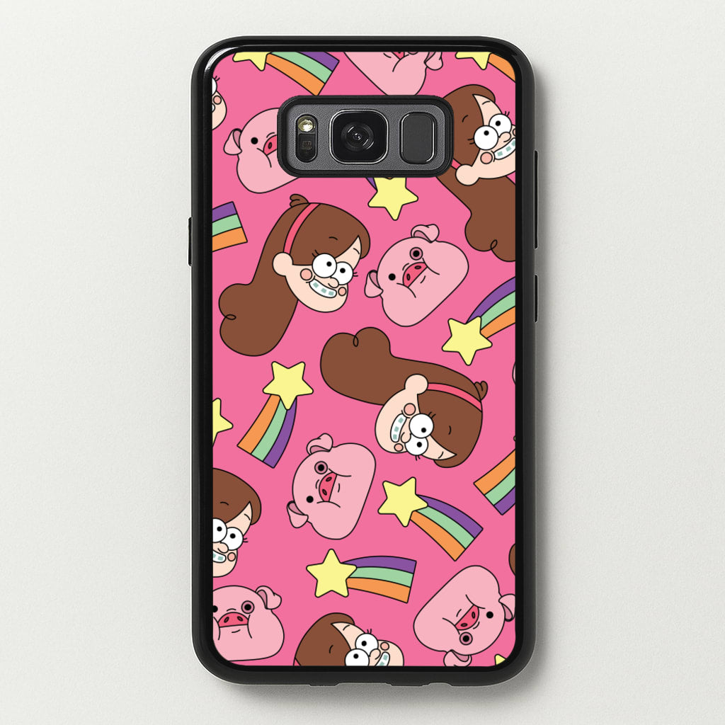 Mabel And Stars Pattern - Disney Phone Case for Galaxy S8