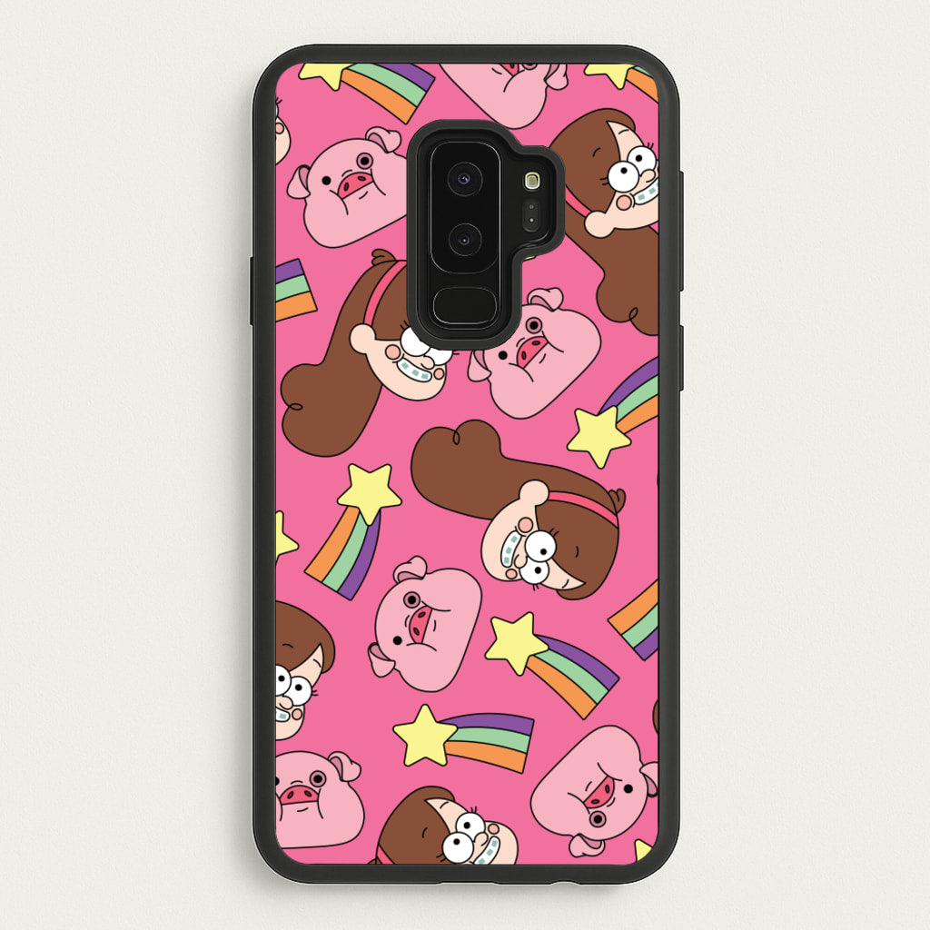 Mabel And Stars Pattern - Disney Phone Case for Galaxy S9 Plus