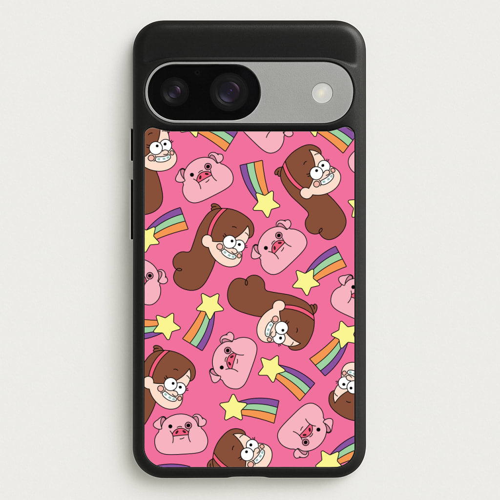 Mabel And Stars Pattern - Disney Phone Case for Google Pixel 9 / 9 Pro