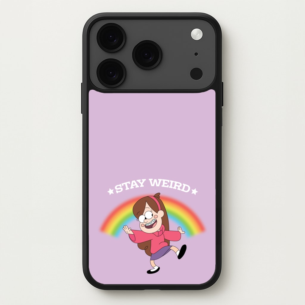 Stay Weird Phone Case for iPhone 17 Pro