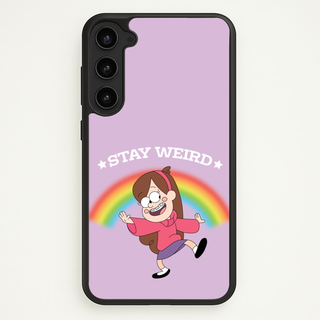 Stay Weird - Disney Phone Case for Galaxy S23