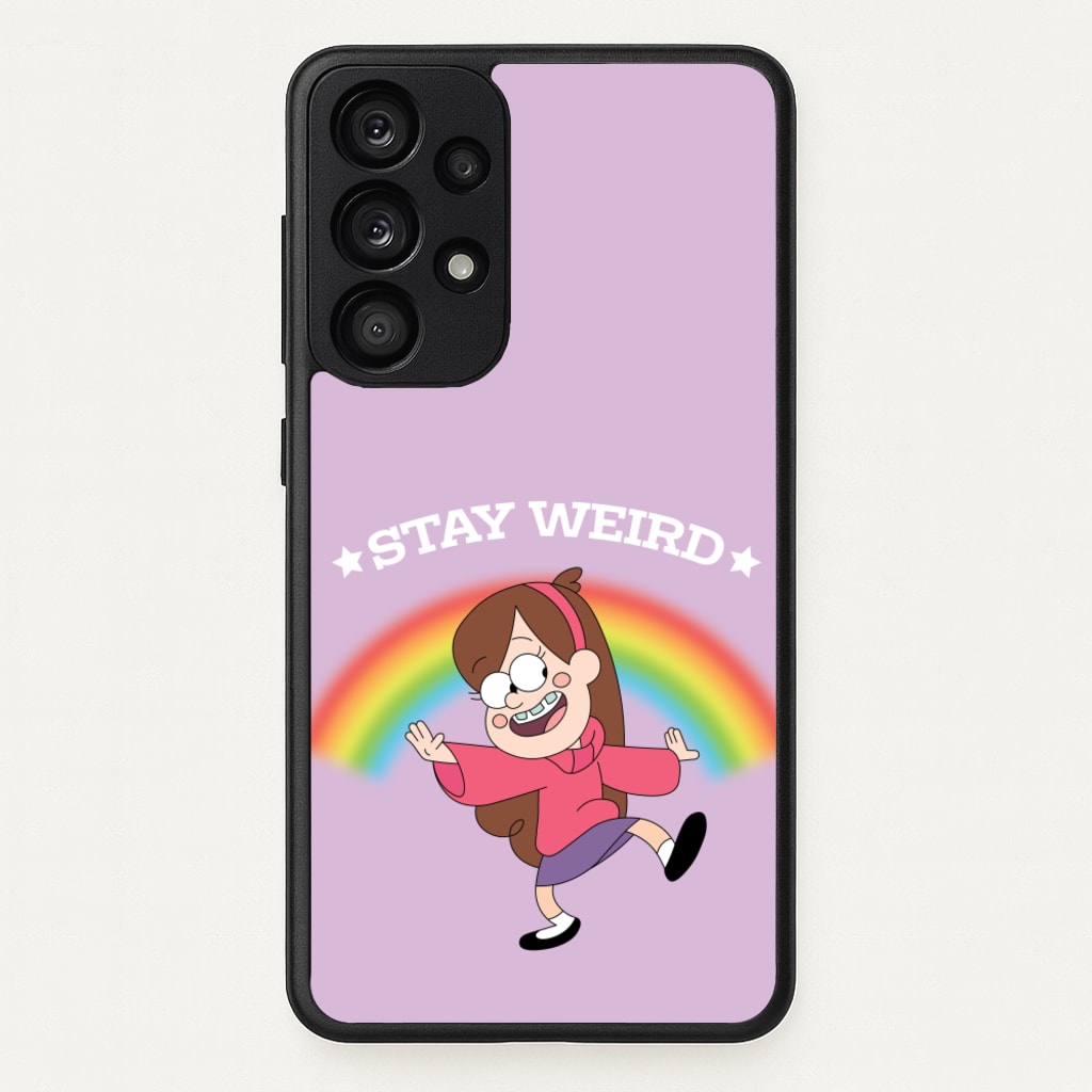 Stay Weird - Disney Phone Case for Galaxy A53