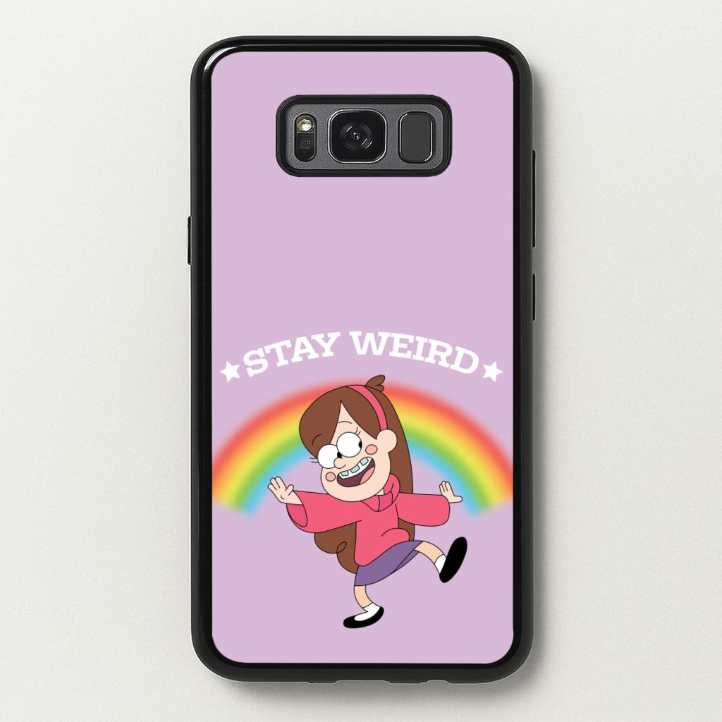 Stay Weird - Disney Phone Case for Galaxy S8 Plus