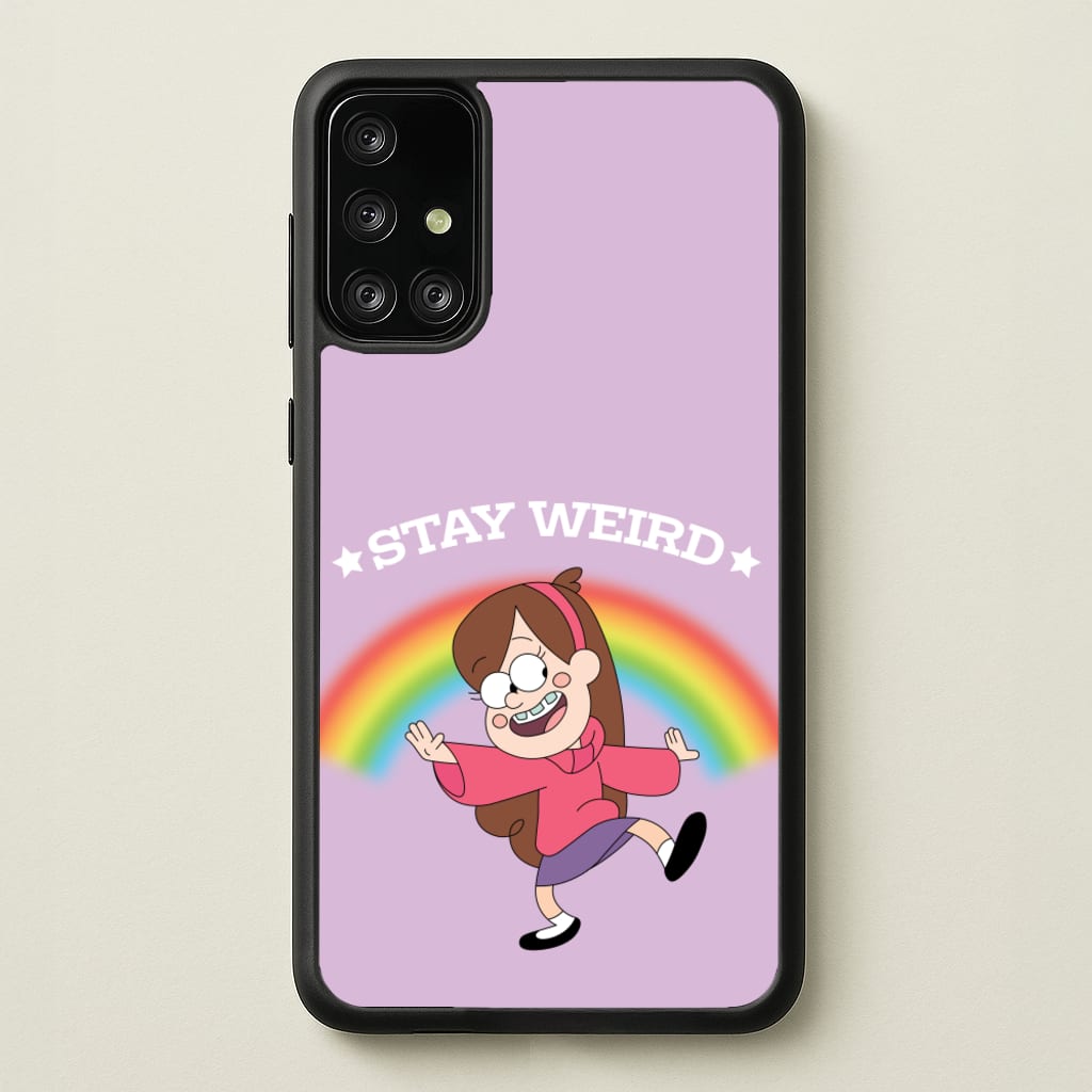 Stay Weird - Disney Phone Case for Galaxy A71