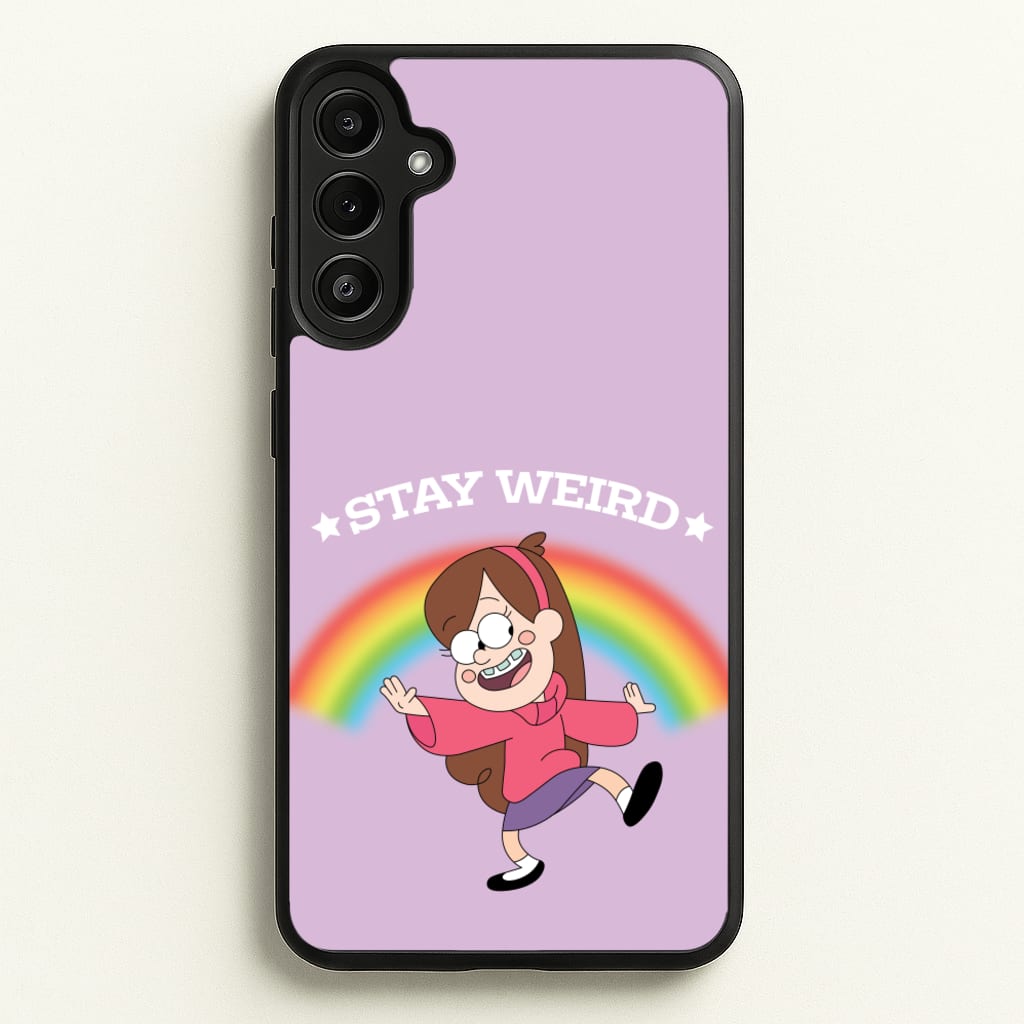 Stay Weird - Disney Phone Case for Galaxy A36