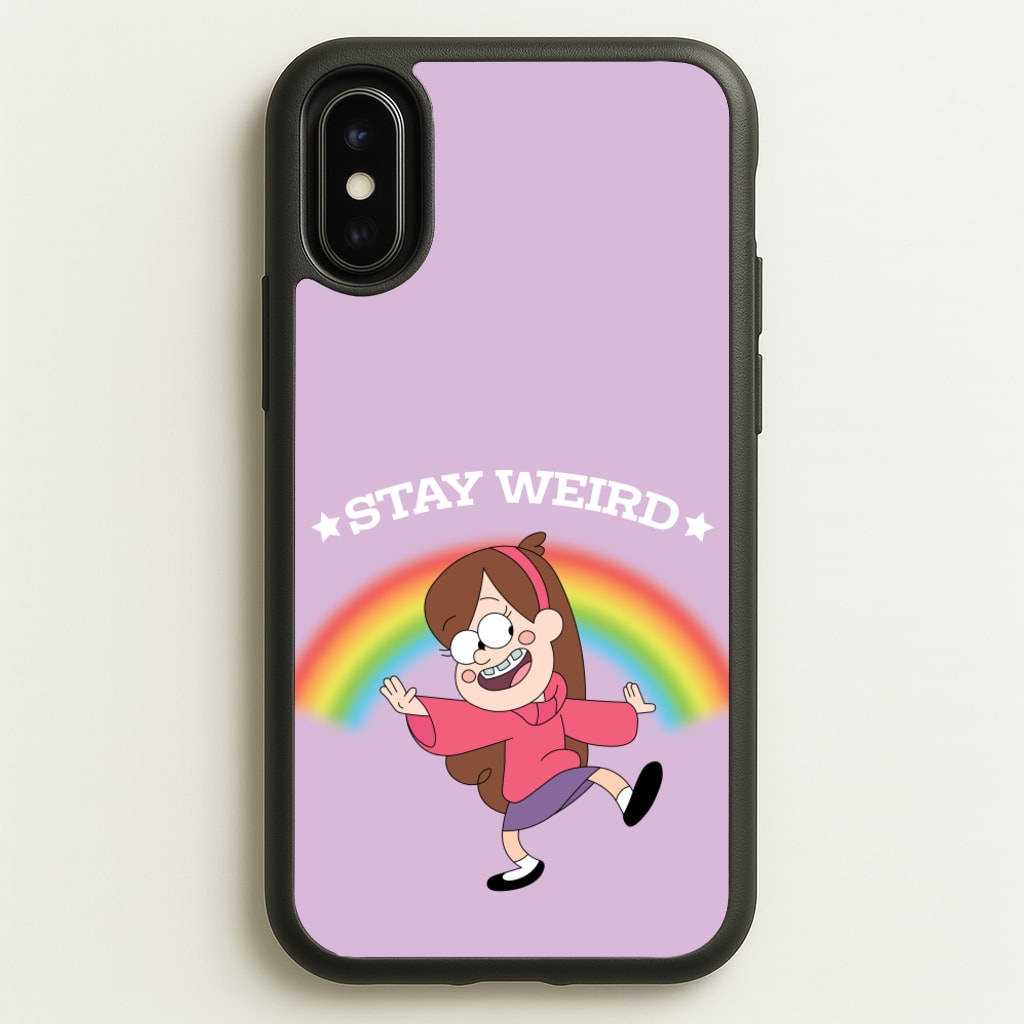 Stay Weird - Disney Phone Case for iPhone X / XS