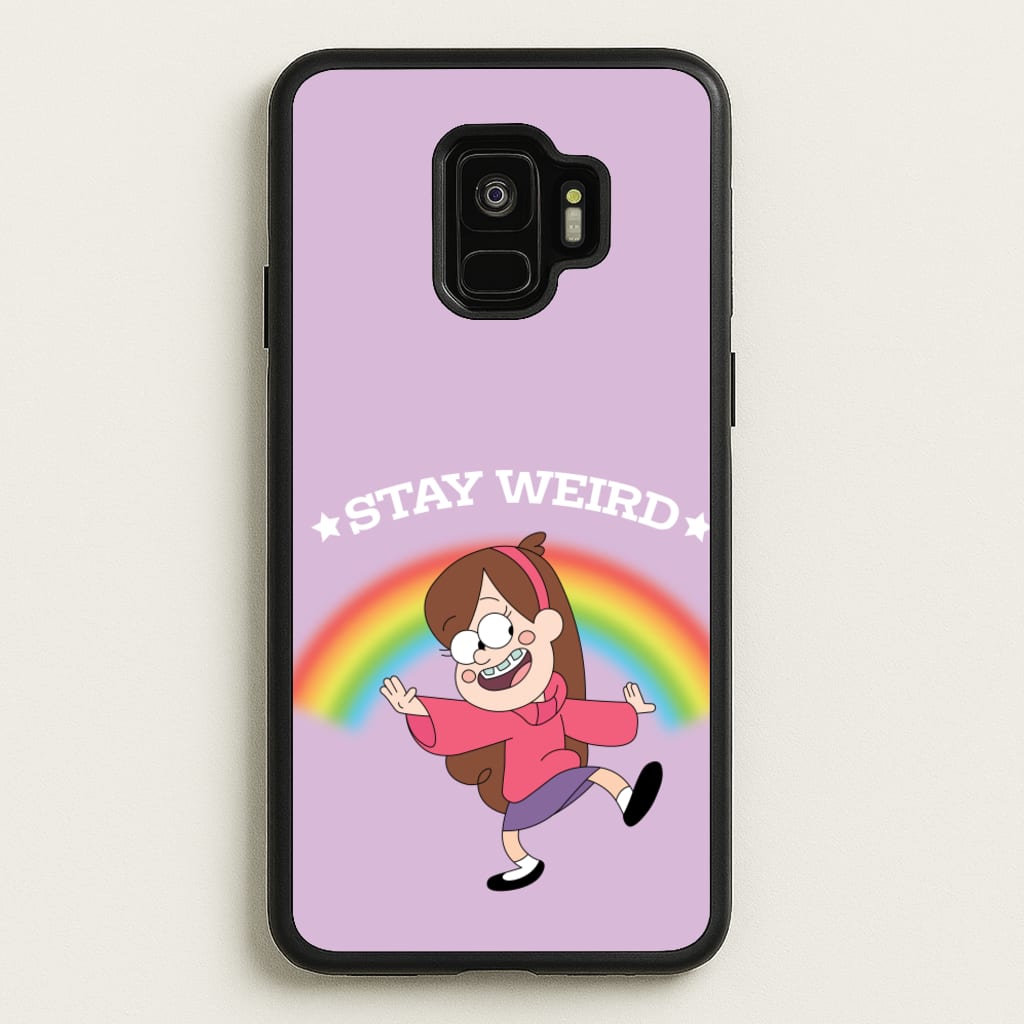 Stay Weird - Disney Phone Case for Galaxy S9