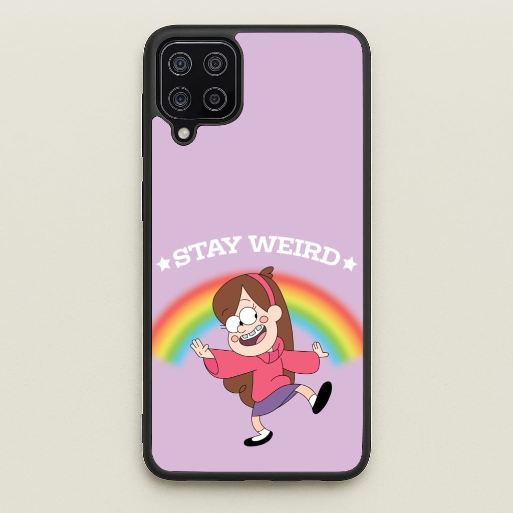 Stay Weird - Disney Phone Case for Galaxy A12