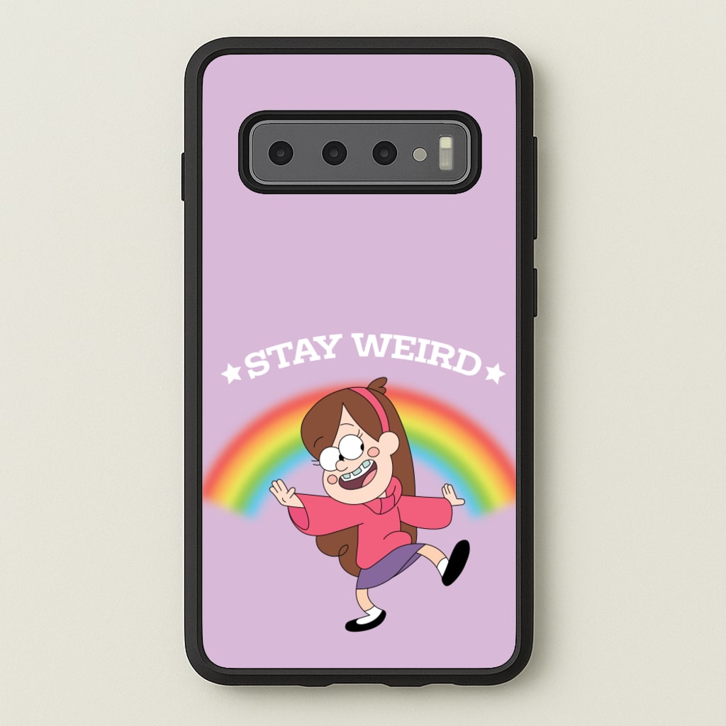 Stay Weird - Disney Phone Case for Galaxy S10 Plus