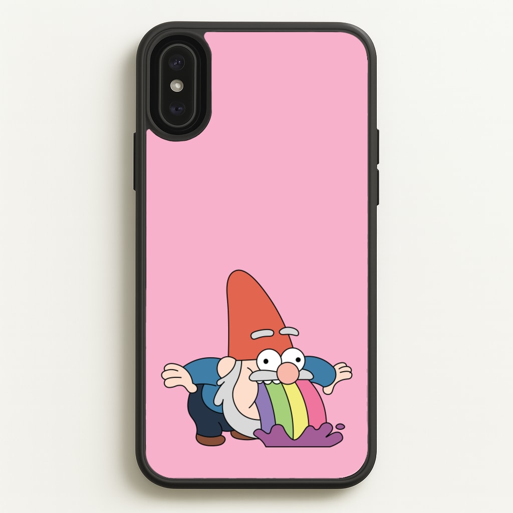 Garden Gnome Rainbow - Disney Phone Case for iPhone XS Max