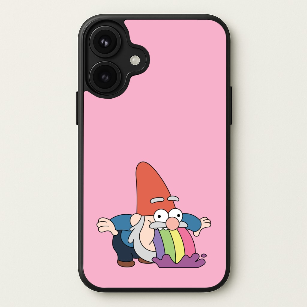 Garden Gnome Rainbow Phone Case for iPhone 17