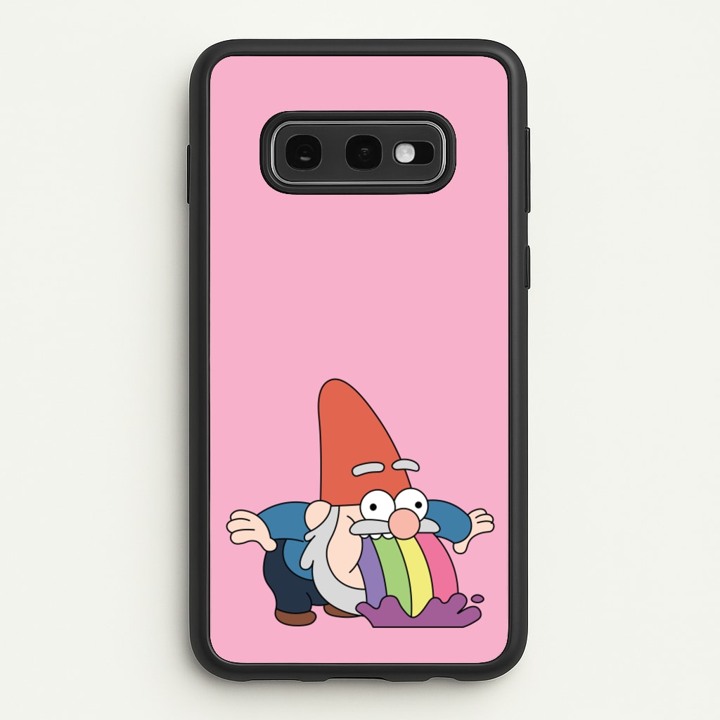 Garden Gnome Rainbow - Disney Phone Case for Galaxy S10e