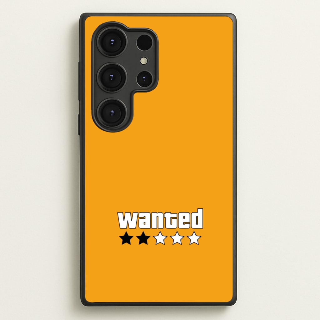 Wanted - Video Game - GTA Phone Case for Galaxy S25 Ultra
