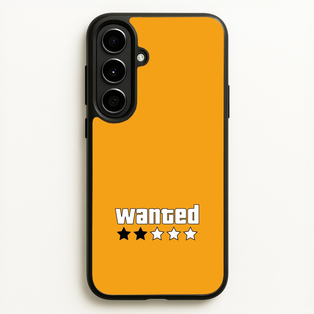 Wanted - Video Game - GTA Phone Case for Galaxy A56
