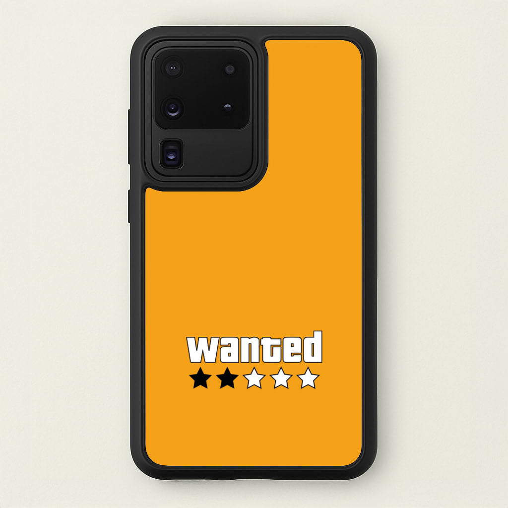 Wanted - Video Game - GTA Phone Case for Galaxy S20 Ultra