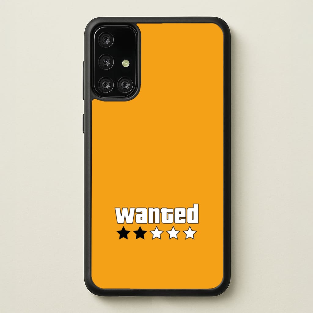 Wanted - Video Game - GTA Phone Case for Galaxy A71