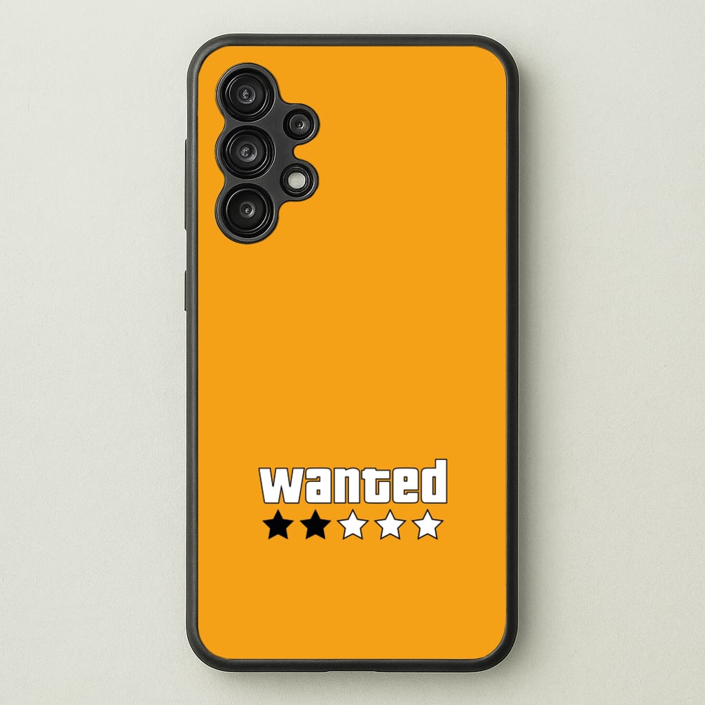 Wanted - Video Game - GTA Phone Case for Galaxy A13