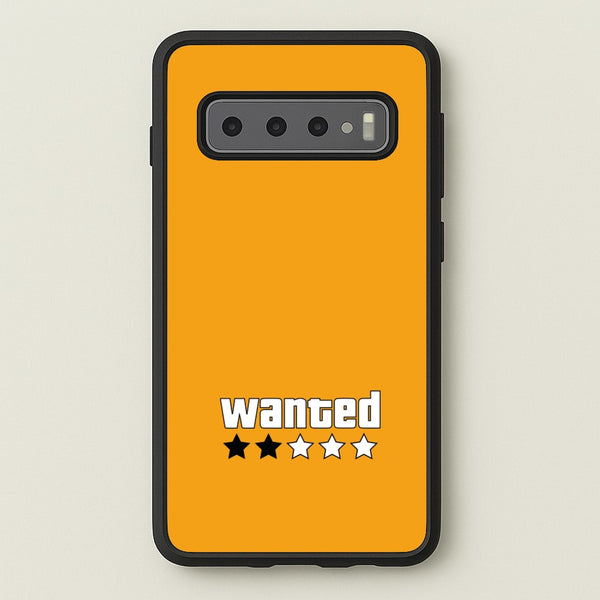 Wanted - Video Game - GTA Phone Case for Galaxy S10