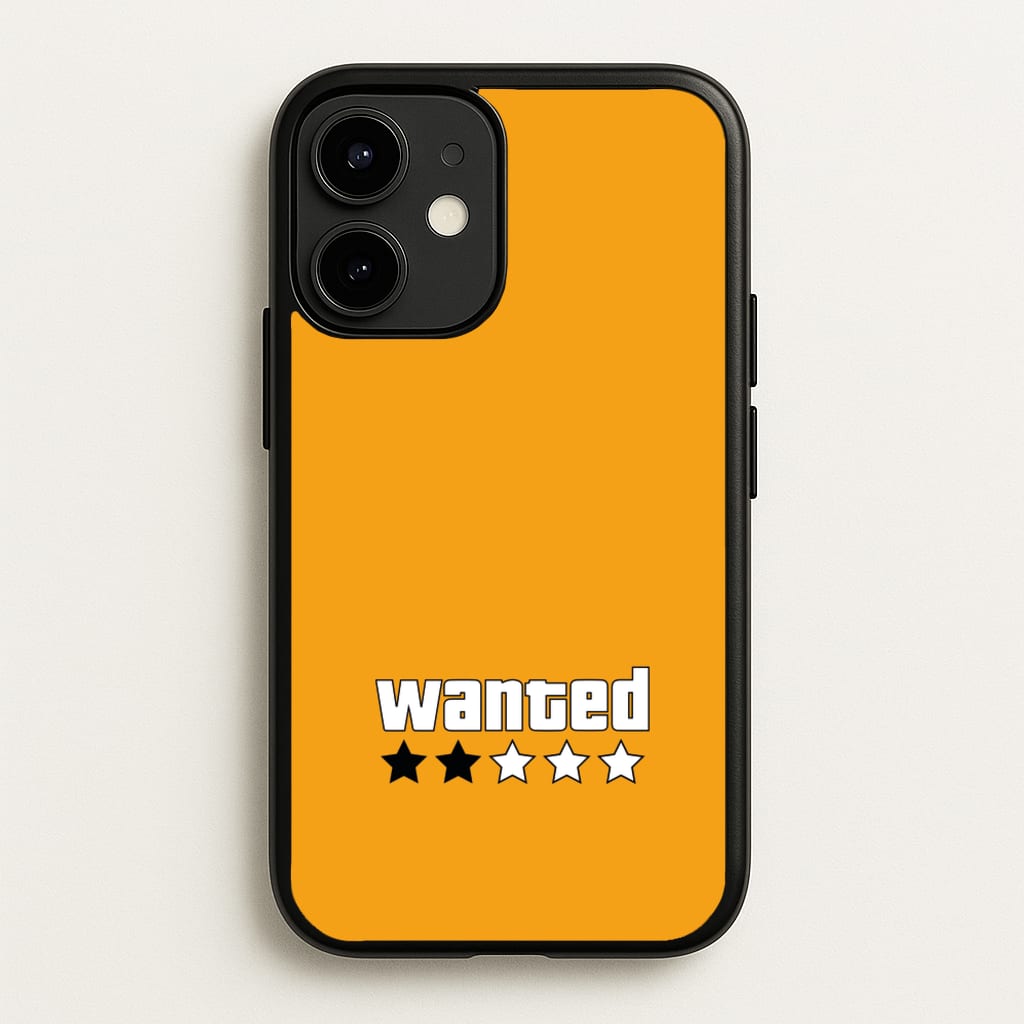 Wanted - Video Game - GTA Phone Case for iPhone 12 / 12 Pro
