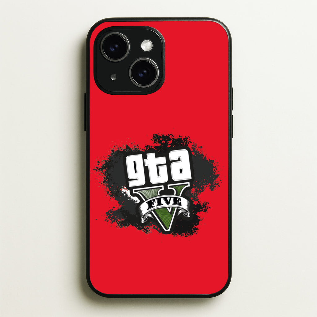 Five - Video Game - GTA Phone Case for iPhone 15