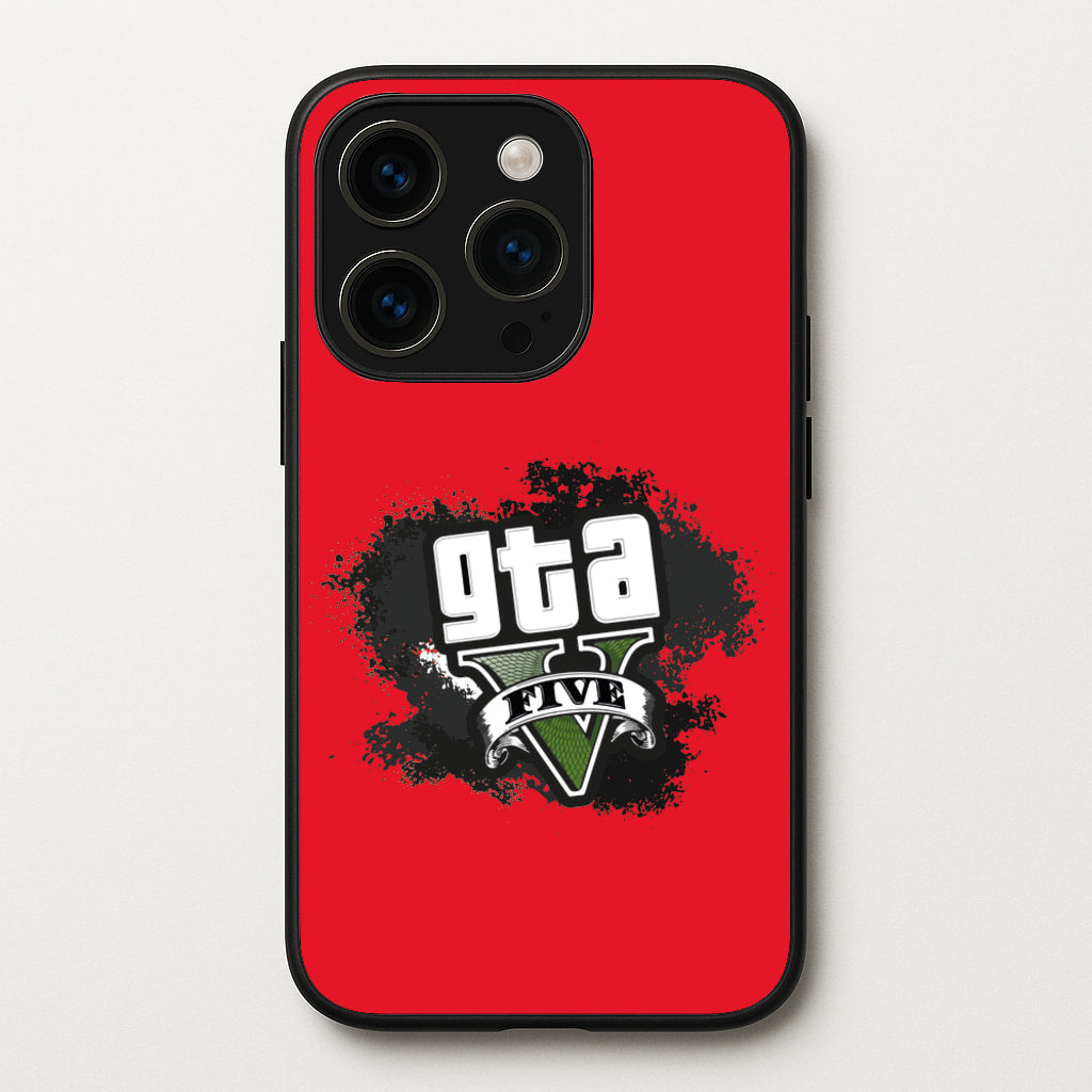 Five - Video Game - GTA Phone Case for iPhone 15 Pro Max
