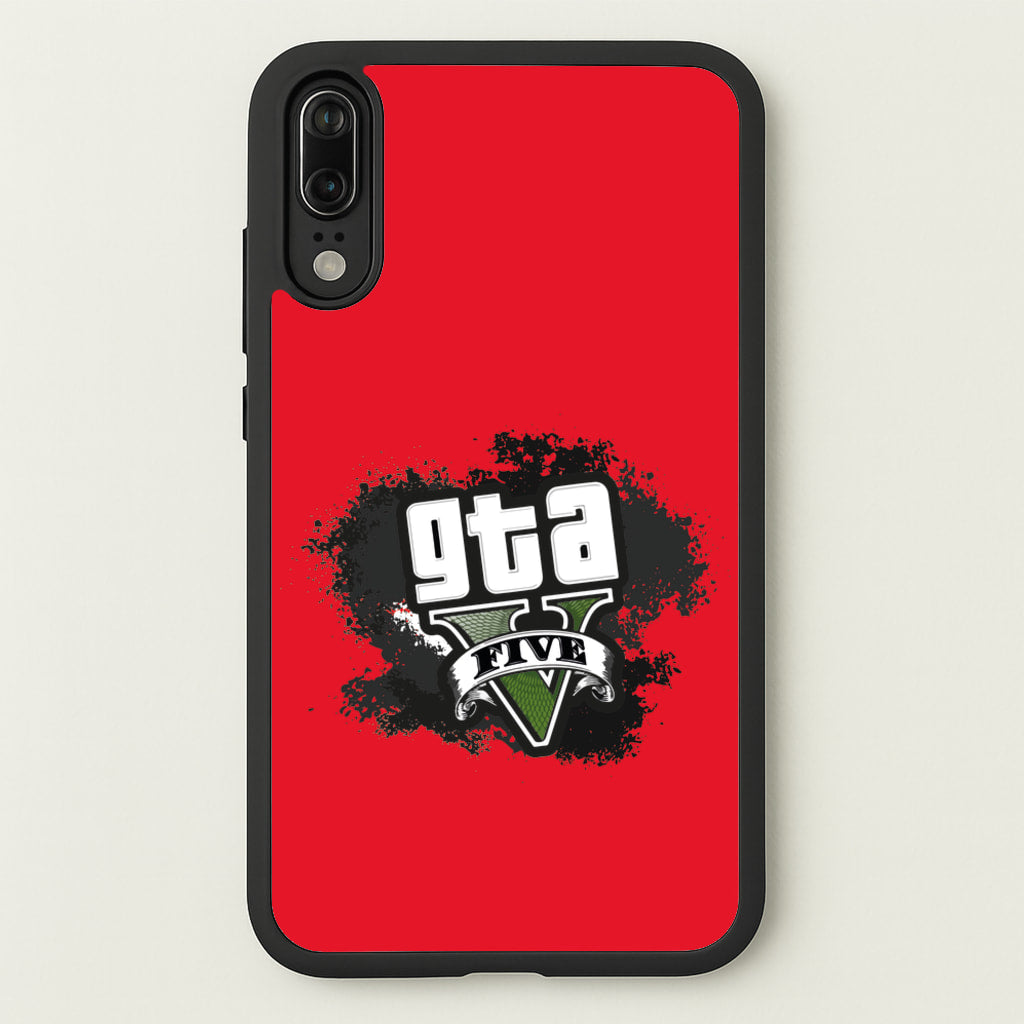 Five - Video Game - GTA Phone Case for Huawei P20