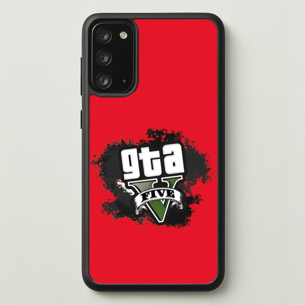 Five - Video Game - GTA Phone Case for Galaxy Note 20