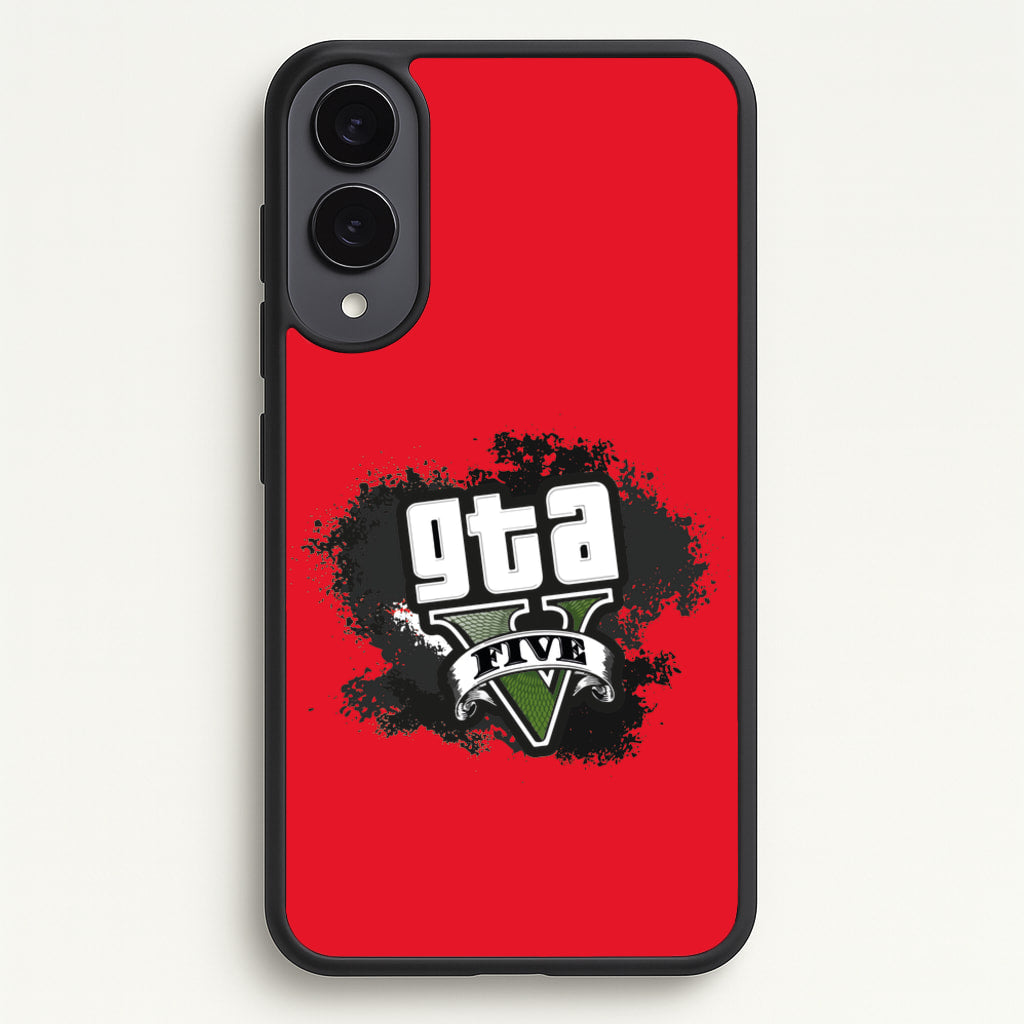 Five - Video Game - GTA Phone Case for Galaxy S25 Edge