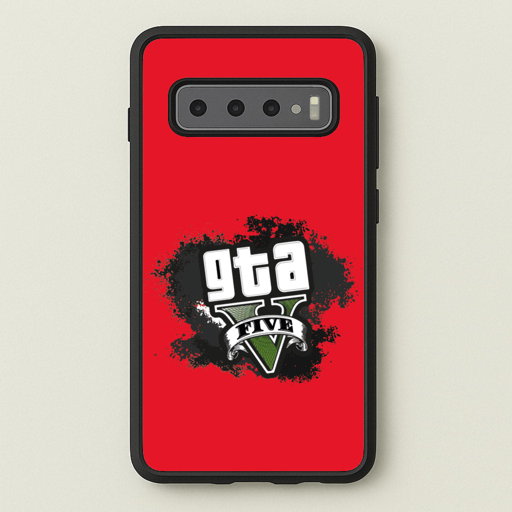 Five - Video Game - GTA Phone Case for Galaxy S10