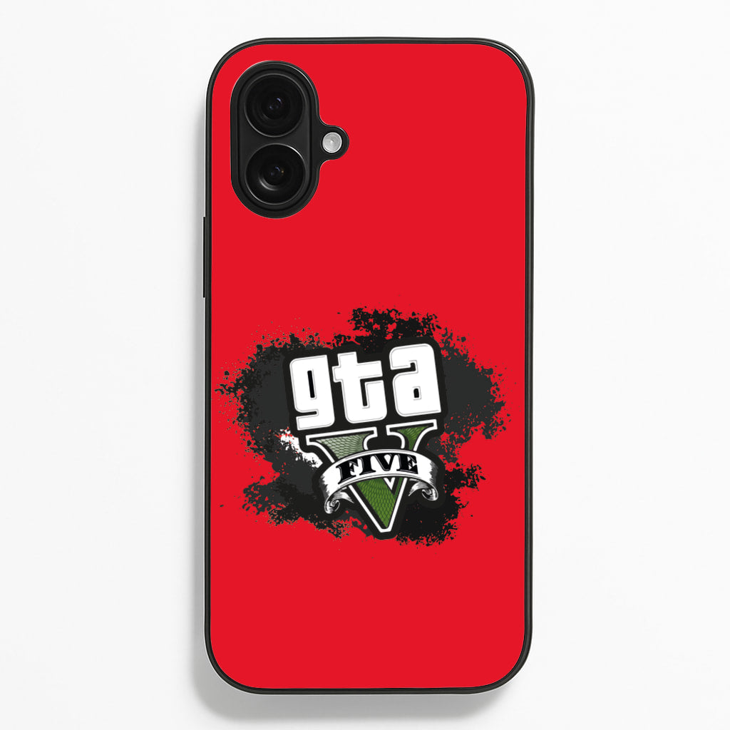 Five - Video Game - GTA Phone Case for iPhone 16 Plus