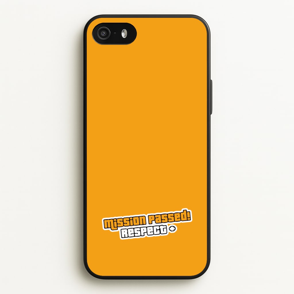 Respect - Video Game - GTA Phone Case for iPhone 5 / 5s / SE 2016