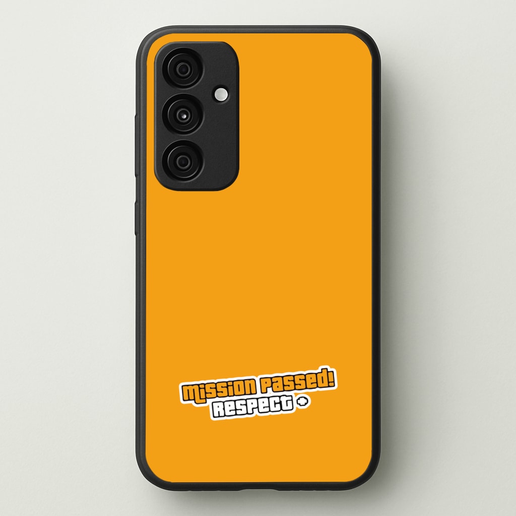 Respect - Video Game - GTA Phone Case for Galaxy A35