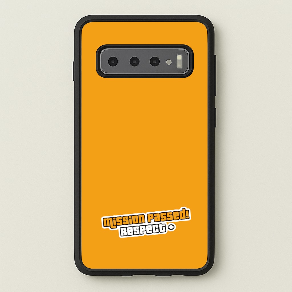 Respect - Video Game - GTA Phone Case for Galaxy S10
