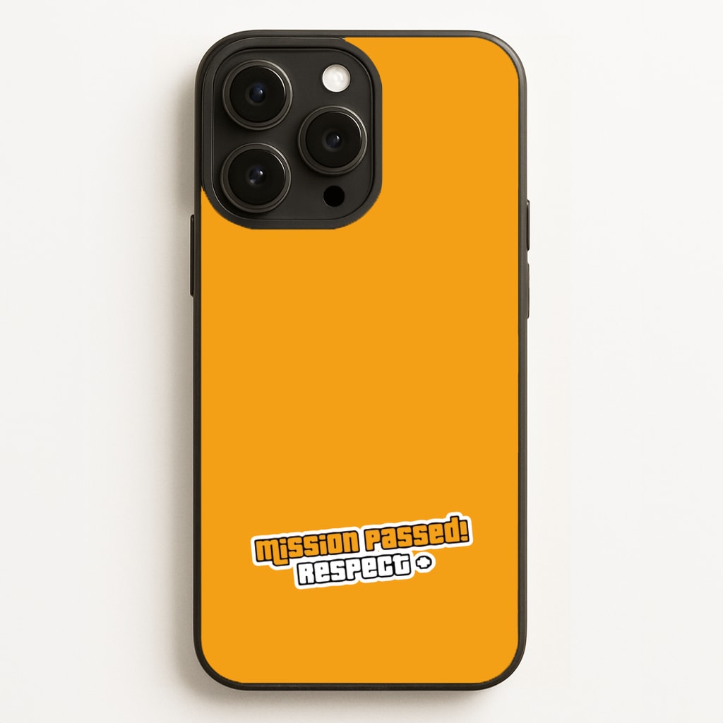 Respect - Video Game - GTA Phone Case for iPhone 12 Pro Max