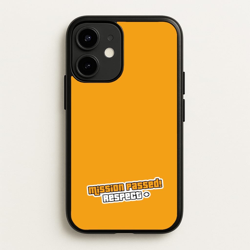 Respect - Video Game - GTA Phone Case for iPhone 12 / 12 Pro