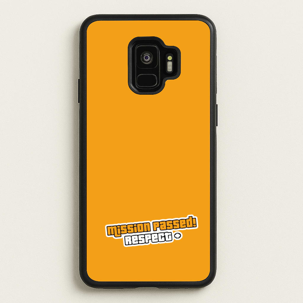 Respect - Video Game - GTA Phone Case for Galaxy S9