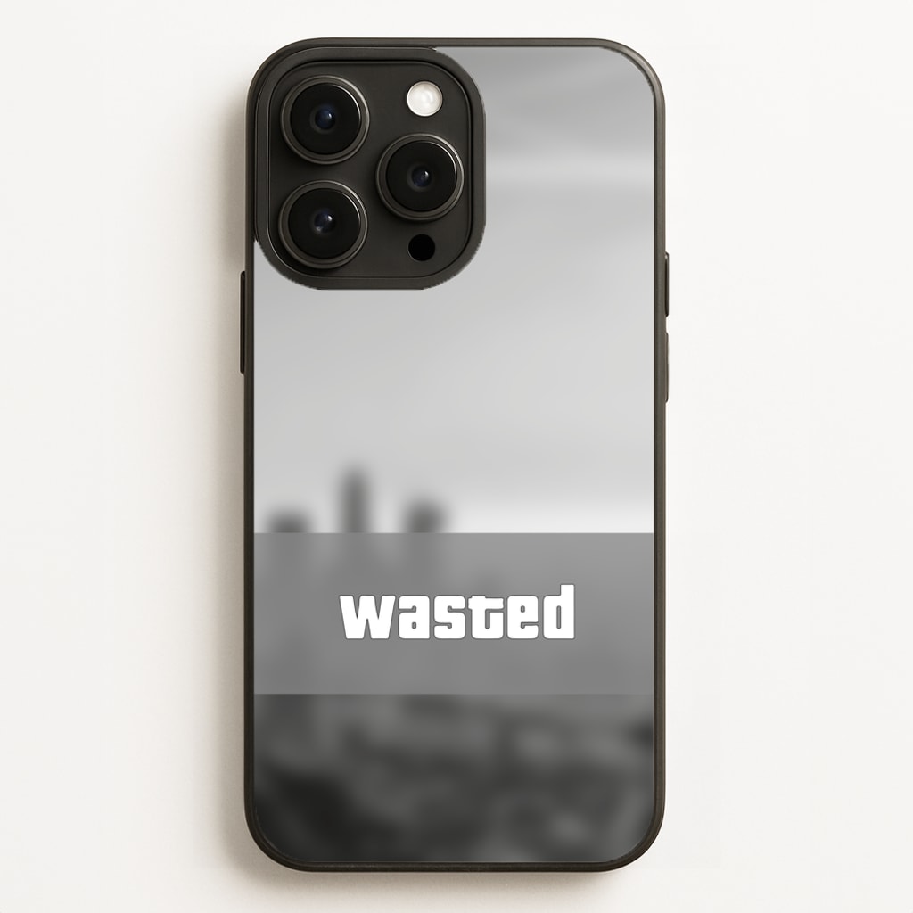 Wasted - Video Game - GTA Phone Case for iPhone 16 Pro Max