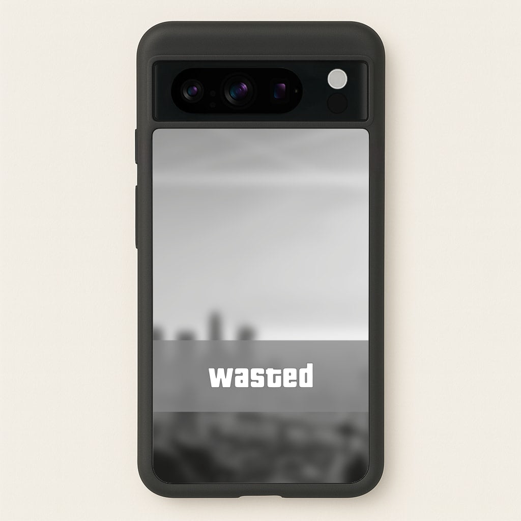 Wasted - Video Game - GTA Phone Case for Google Pixel 8 Pro