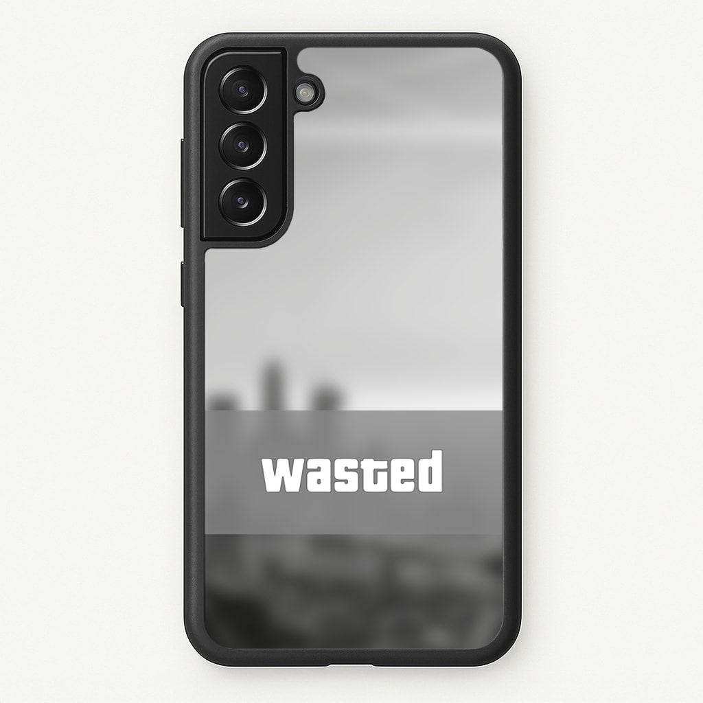 Wasted - Video Game - GTA Phone Case for Galaxy S22