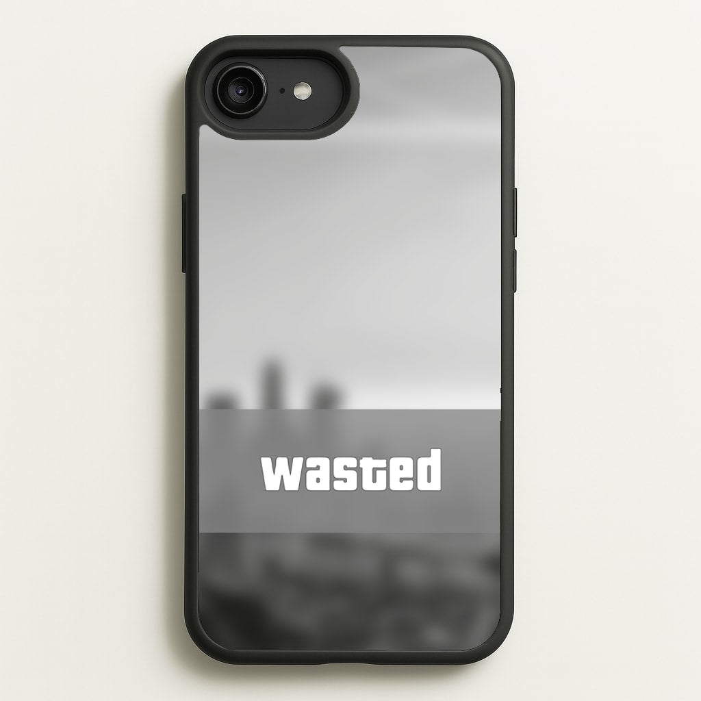 Wasted - Video Game - GTA Phone Case for iPhone 6 Plus / 7 Plus / 8 Plus