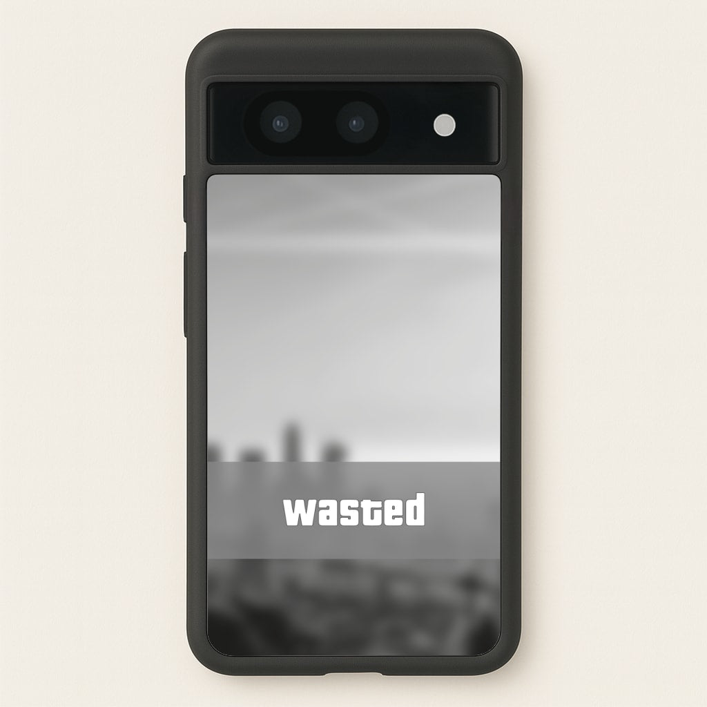 Wasted - Video Game - GTA Phone Case for Google Pixel 8a