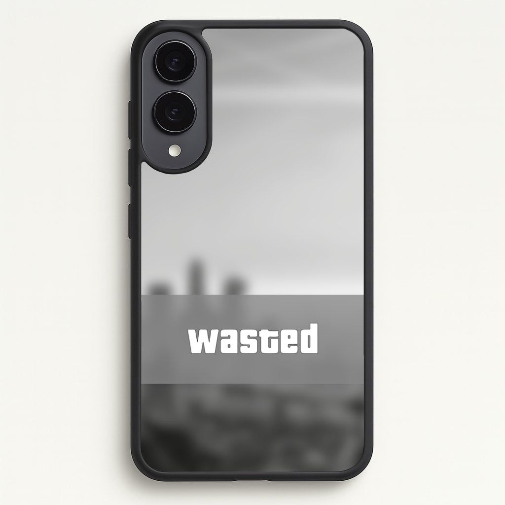 Wasted - Video Game - GTA Phone Case for Galaxy S25 Edge
