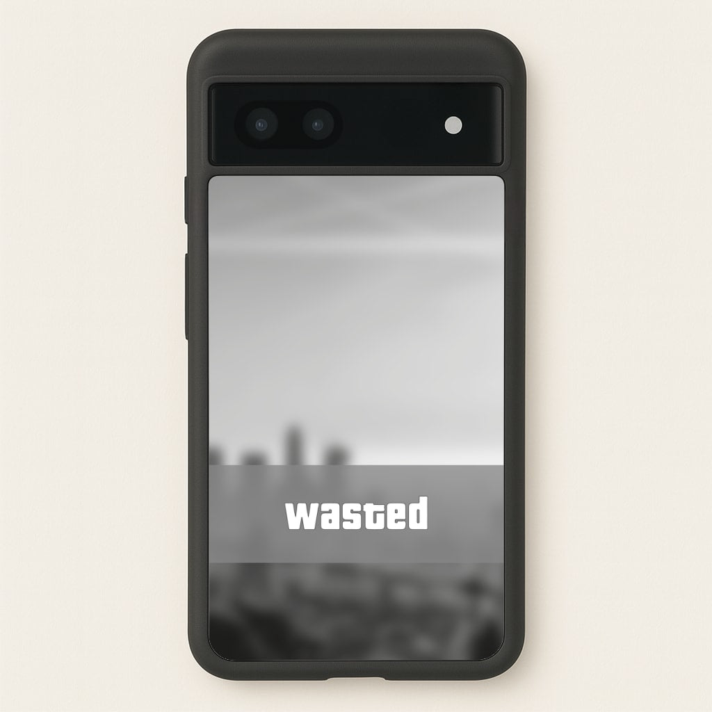 Wasted - Video Game - GTA Phone Case for Google Pixel 7a