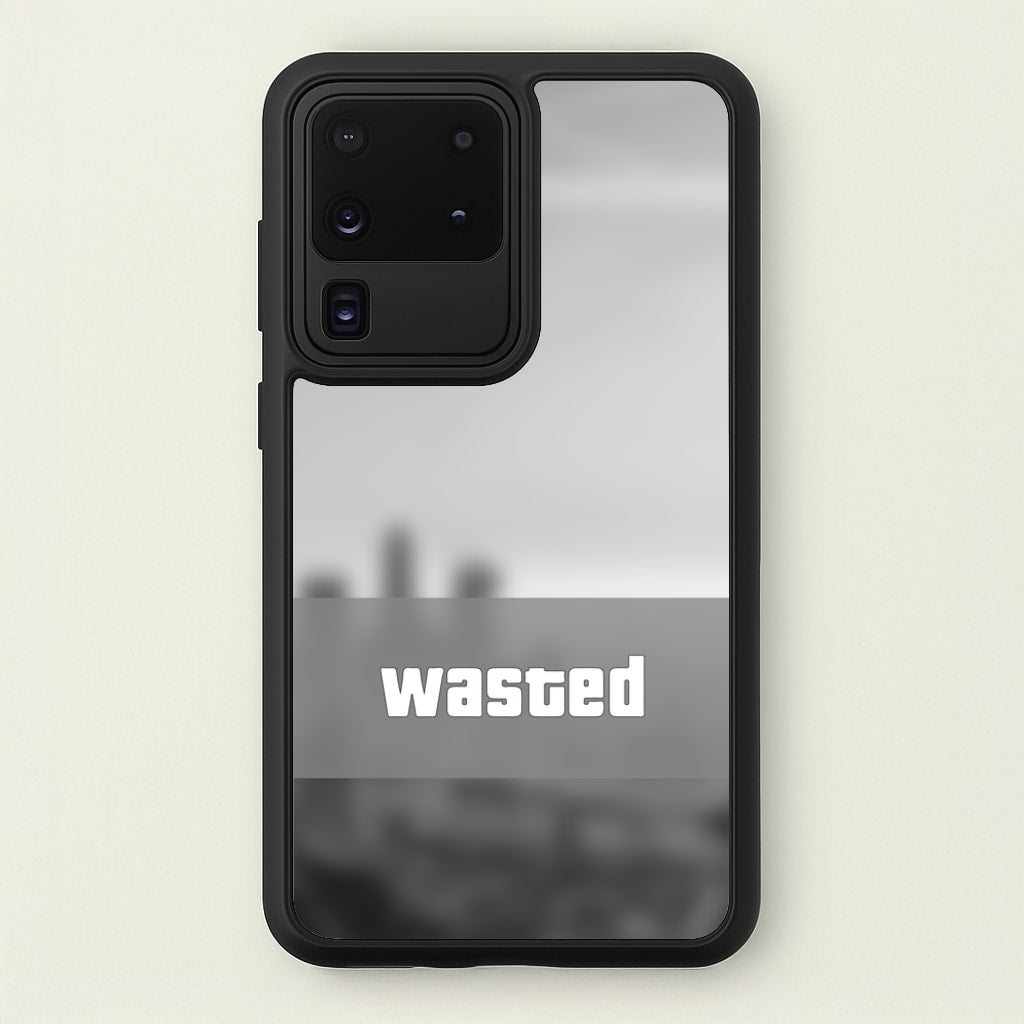 Wasted - Video Game - GTA Phone Case for Galaxy S20 Ultra