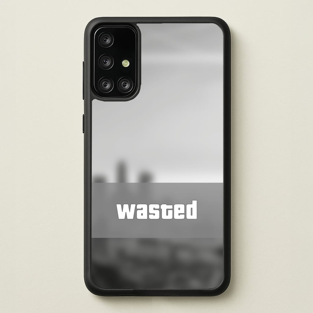 Wasted - Video Game - GTA Phone Case for Galaxy A71