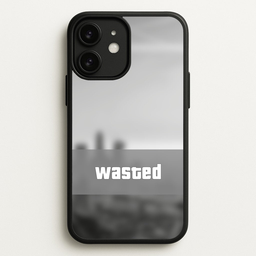 Wasted - Video Game - GTA Phone Case for iPhone 11